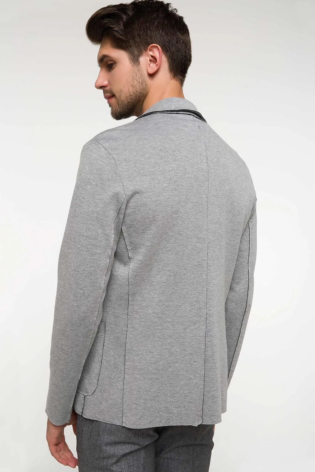 11705 Grey Mens Blazer Jacket