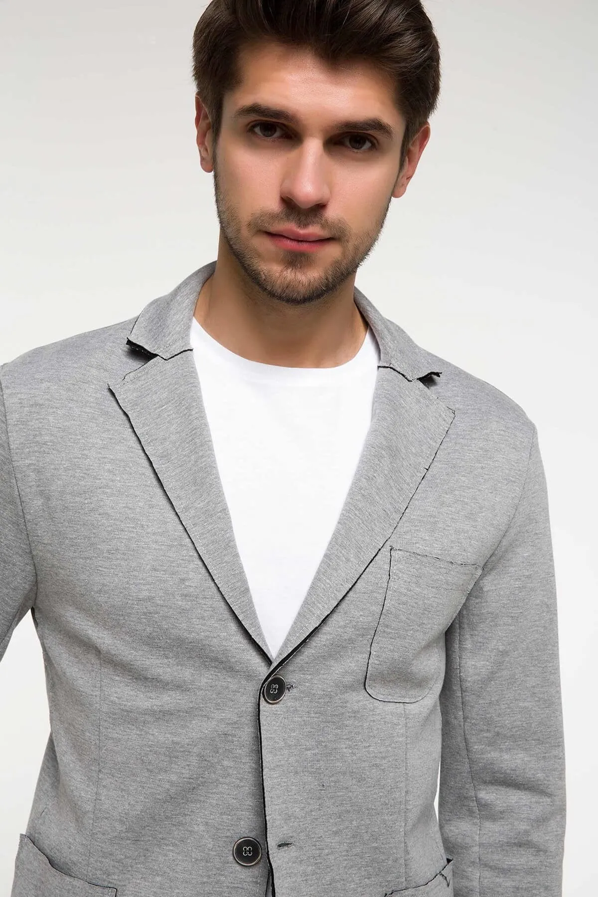 11705 Grey Mens Blazer Jacket