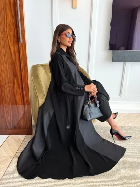 FANCY BLAZER ABAYA #488
