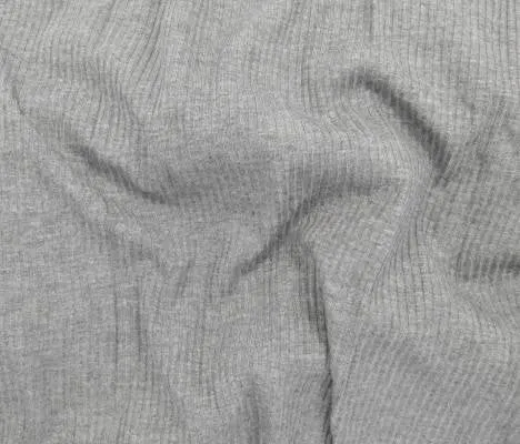 Ribbed Knit | Bamboo - Fog