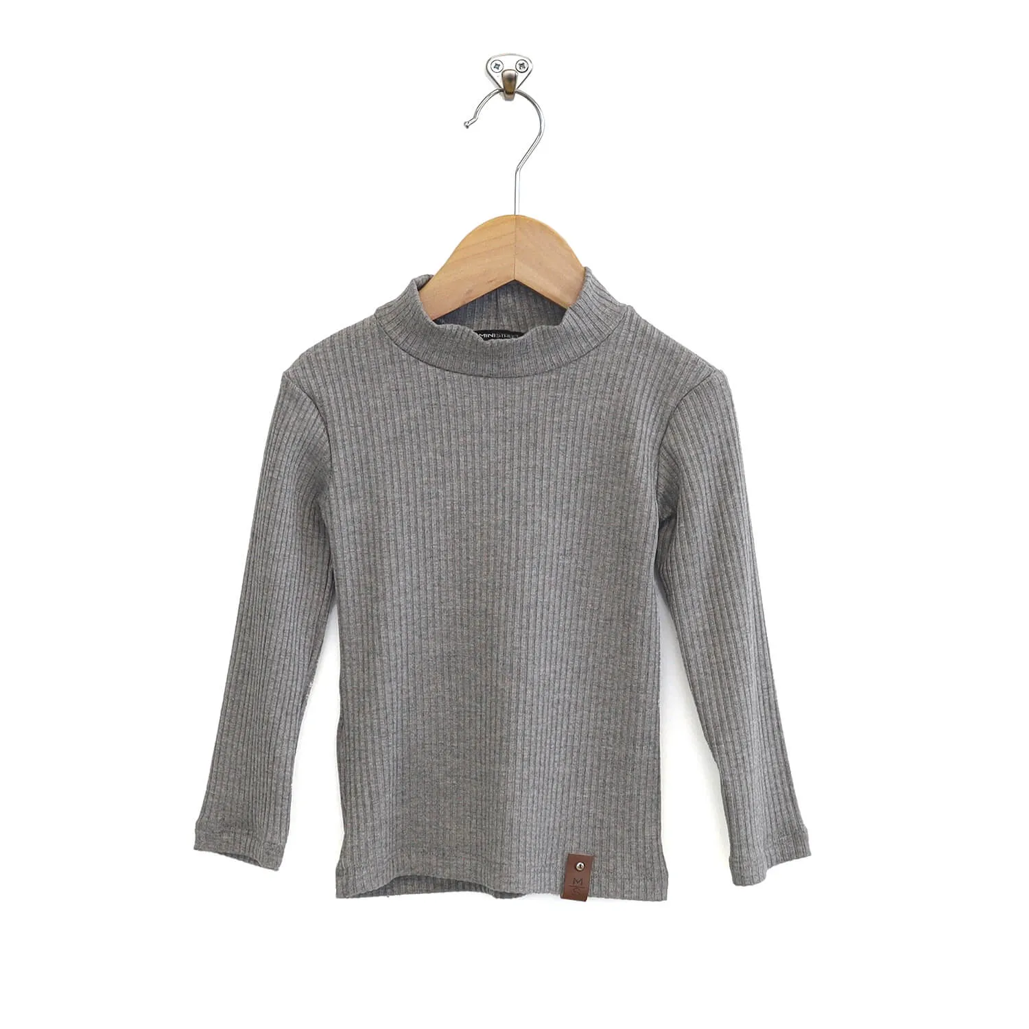 Ribbed Knit | Bamboo - Fog