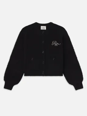 Ritz Mixed Stitch Sweater -- Black