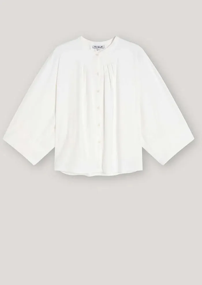 SOSUE Flanell Cape White